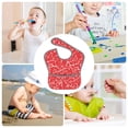 thumbnail image 6 of Bingfone Mess-Proof Baby Bib - Waterproof Bib for Baby Boy or Girl with Food Catcher Pocket, Unisex-Beef2, 6 of 6