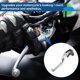 thumbnail image 3 of Palancas de freno y embrague cortas únicas para Yamaha Tenere 700 2019-2025, ajustables en 6 posiciones, palanca de freno de motocicleta de aleación de aluminio tono plateado, 1 par, 3 of 7