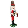 thumbnail image 3 of Northlight 15" Red and White Grapes Winemaker Christmas Nutcracker, 3 of 5