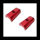 thumbnail image 1 of 2 Piezas Bicicleta Ciclismo C Placa Abrazadera Gancho Para 3SIXTY Placa Abrazadera Bisagra MagnéTica AleacióN Aluminio Para Bicicleta Plegable, Rojo, 1 of 5