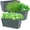 Dark Green, variant on Window Box Planter 6 Pcs, 16.5 Inches Self Watering Rectangle Flower Plant Pots with Drainage Holes Trays, Vegetable Planters for Windowsill Patio Garden Balcony Porch Yard (Khaki)