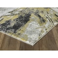 thumbnail image 4 of Abani Laguna 7'9"W x 10' 2"D LAG170A Modern Abstract Gold and Grey Area Rug, 4 of 5