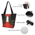 thumbnail image 4 of Fotbe CHARRO SUIT Bolsa de Playa con Estampado, Bolsa de Hombro, Bolsa de Mano Espaciosa, Bolsa de Viaje Ligera, Bolsa de Compras Versátil, 4 of 6
