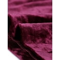 thumbnail image 5 of Agnes Orinda Plus Size Velvet Cardigans for Women Open Front Cardigan with Pockets 2X Wine, 5 of 5