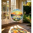 thumbnail image 5 of Acrylic Puzzles Suncatcher Stained Glass Window Hanging Decor, Sun Catcher Kit Home Decor for Window Garden Hanging, Suncatcher Kits for Women & Men Birthday Home Decor, 5 of 7