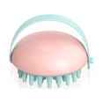 thumbnail image 2 of Bewildely Ducha Cepillo para el cabello Circulación sanguínea Correa elástica antideslizante Cuerpo Cabeza Masajeador para el cuero cabelludo Juegos de accesorios de baño Rosado, 2 of 6
