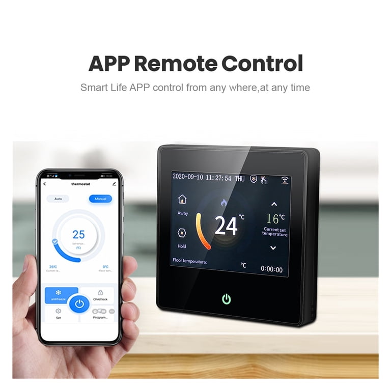 Smart WiFi Thermostat Temperature Controller Water Electric Floor ...