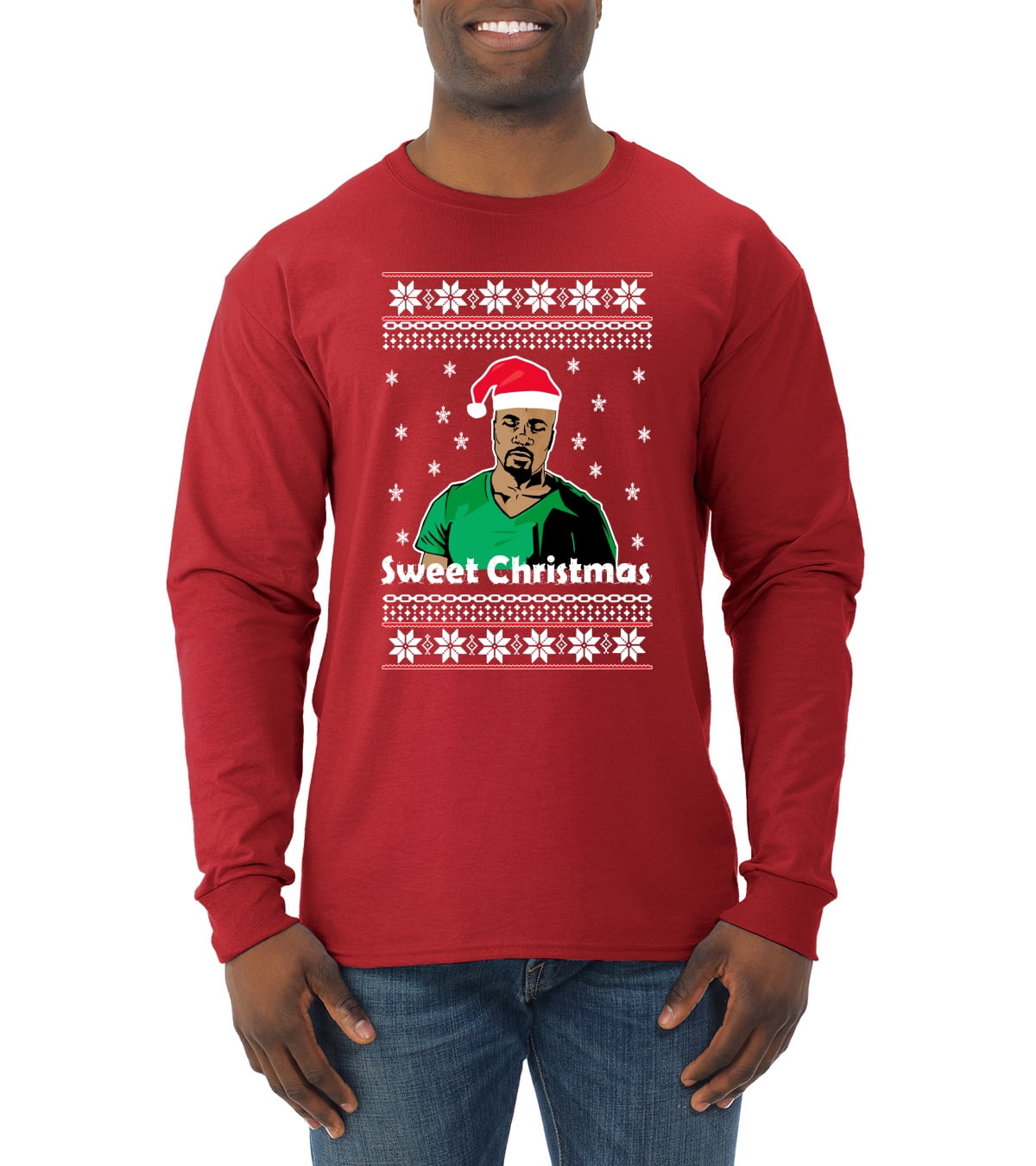 mens ugly christmas sweater 2xl