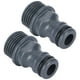 thumbnail image 1 of Junta de boquilla, 2 piezas G1/2 Adaptador de boquilla de rosca macho Acoplamiento rápido Artesanía excepcional, 1 of 12