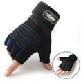 thumbnail image 2 of Gants de Cyclisme Demi-Doigt Pro Entraînement Physique Musculation Musculation Entraînement Sports, 2 of 5
