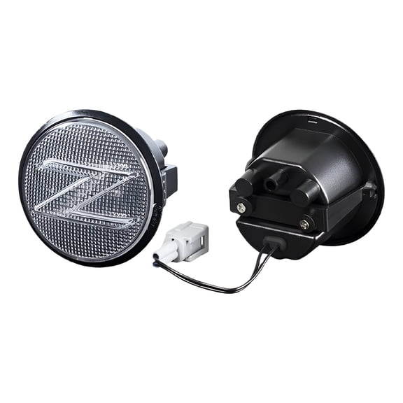 Applicable to 2 Z-Shaped LED Side Lights Nissan 370z 2009-2015.