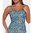 thumbnail image 4 of Sunsets Swimwear Pansy Fields Taylor Tankini Top, 4 of 6