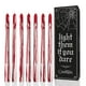 thumbnail image 1 of Juego de 12 velas CANDWAX con forma cónica, 25 cm, color blanco sangre, 1 of 7