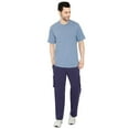 thumbnail image 6 of Turtle Bay New York Men's Brushed Fleece Cargo Pants – Comfy Sweatpants with inner drawstrings, 6 of 7