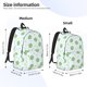 thumbnail image 2 of Disketp Kawaii Frogs Mochila de Lona Estampada, Mochila Escolar de Viaje Ligera para Estudiantes y Portátil-Medium, 2 of 5