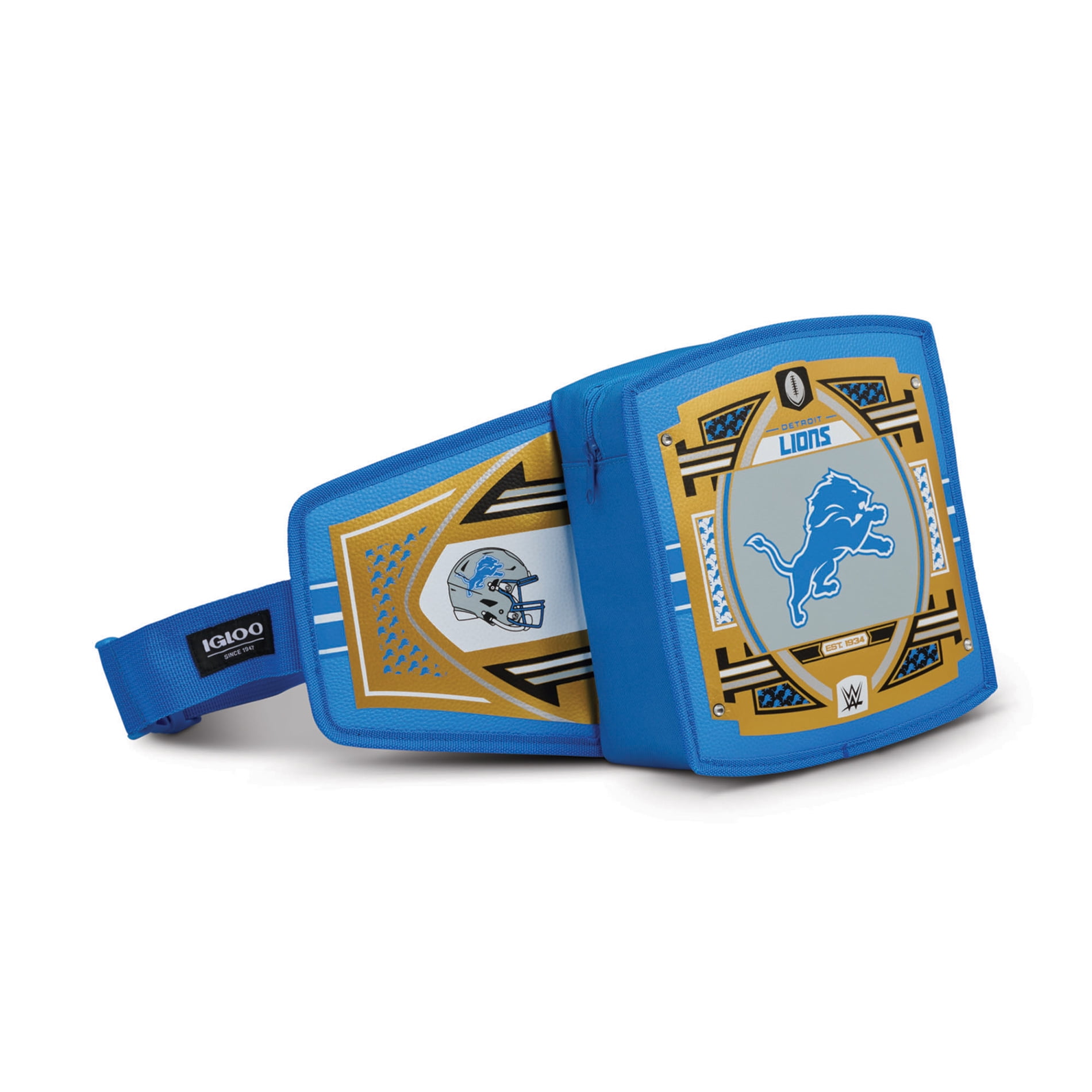 IGLOO  Detroit Lions WWE Legacy Belt Cooler