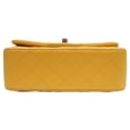 thumbnail image 6 of Pre-Owned CHANEL AS2431 Yellow Lambskin G Hardware Top Handle Mini Matelasse 20 Shoulder Bag..., 6 of 12