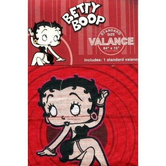 Betty Boop Vintage Style Window Valance Com