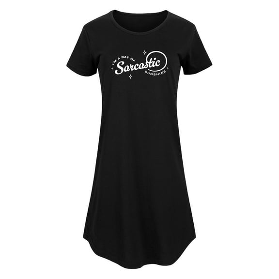 Instant Message - Ray Of Sarcastic Sunshine - Women's Any Way Dress