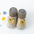 thumbnail image 2 of Fshinging Rubber Sole Sock Shoes For Baby Toddlers Cute Cartoon Thickened Warm Antislip Prewalker Sneaker, 2 of 3