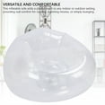 thumbnail image 3 of TOPINCN Inflatable Couch, Transparent Inflatable Chair Comfortable Relaxing PVC Blow Up Couch Chair for Living Room, Bedroom, Balcony, Garden, 3 of 7