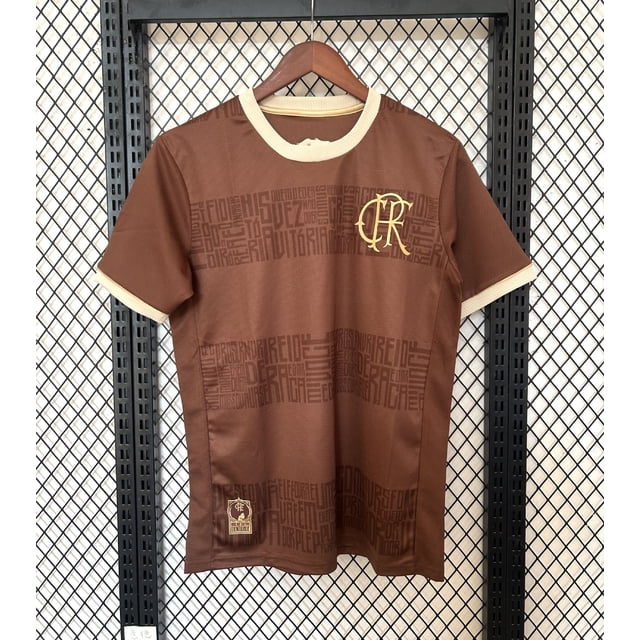 24-25 Flamengo special edition brown. Football classic jersey