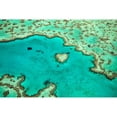 thumbnail image 3 of Malvin, Larry 14x11 Black Modern Framed Museum Art Print Titled - Great Barrier Reef IV, 3 of 5