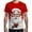 Red, variant on Rovga Mens Streetwear Style T-Shirts Unisex Wochristmas Xmas Santa Print Short Sleeve Blouse Tee Shirt Top Cotton Shirt Male Clothing