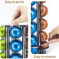 thumbnail image 4 of MOLEDINO Coffee Pod Holder for Nespresso Vertuo 35 Pods Capacity,360°Rotating Coffee Capsule Organizer,Space-Saving Rangement,Decor & Storage Accessories for Kitchen Coffee Bar Office (Black), 4 of 8