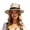 1-Beige3853, variant on Womens Band‑Feather Tyrolean Hat Solid Wide‑Brim Hat Party Classic Hat,Wine