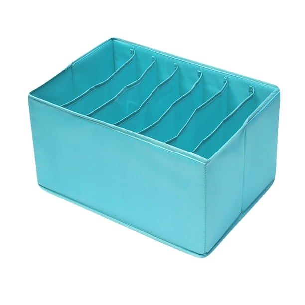 Organizador de ropa interior con 7 compartimentos y múltiples rejillas para calcetines