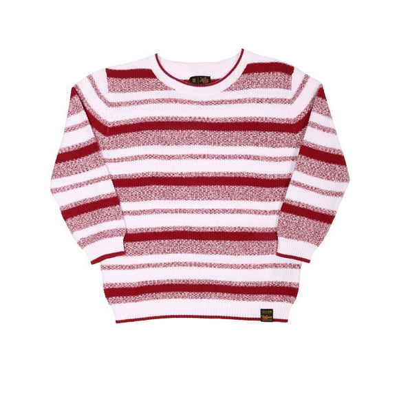 Boy's Sweater MAROON STRIPE