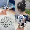 thumbnail image 3 of 3 piezas de cuerda para el cabello con forma de Panda de dibujos animados, accesorios para el cabello de Navidad, 3 of 5