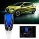 thumbnail image 5 of Perilla de cambio de marchas BuyWeek con luz LED PVC Aluminio Negro + Blanco, 5 of 9