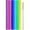 Rainbow, variant on Boba Smoothie Straws, 10 inch X 0.55 inch Extra Wide Straws for Drinking Bubble , Set of 6 with Cleaning Brush