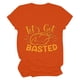 thumbnail image 1 of Camisas de Acción de Gracias Para Mujer Casual Cuello Redondo Manga Corta Camiseta Estampada Top Odeerbi  ODB204376, 1 of 5