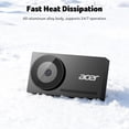 thumbnail image 3 of acer 4K Webcam for PC/Mac with All-Metal Unibody Sculpted, Sony 1/2" Sensor, PDAF, 2 Noise Reduction Mics, Privacy Cover, Lightweight, Fast Cooling,, 3 of 9