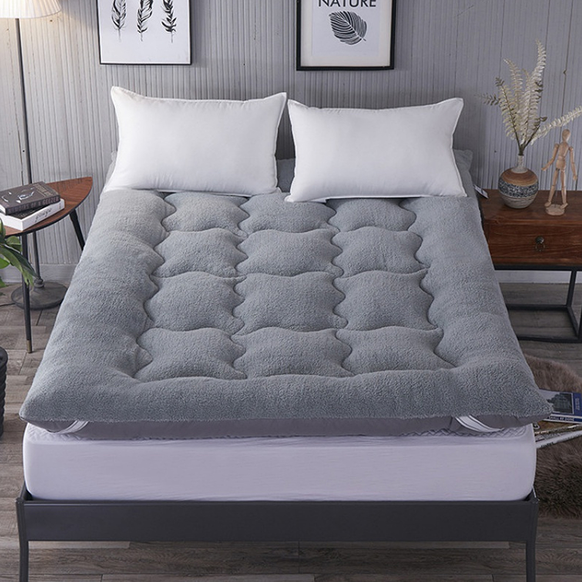 1.2/1.5/1.8M Soft Comfortable Mattress Thickened Tatami Foldable Bed