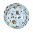 thumbnail image 5 of Cute cat Bucket Hats for Woman Packable Summer Sun Hat Beach Caps For Fisherman Outdoor Travel Hiking, 5 of 5