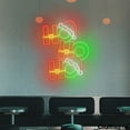thumbnail image 3 of Craftnamesign Hohoho Neon Light, Ho ho ho Wall Art, Christmas LED Sign Wall Decor, 3 of 5