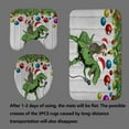 thumbnail image 4 of 4PCS Cute Snowman Christmas Shower Curtain Set, Waterproof Fabric Grey Shower Curtain, Non-Slip Bath Mat Bathroom Rugs, Winter Forest Xmas Tree Snowflake Bird Cardinal Holiday Bathroom Decor, 4 of 7