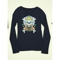 thumbnail image 3 of Skull King W Dog Modern Style  Long Sleeve Toddler -Image by Shutterstock,  5 Toddler, 3 of 4