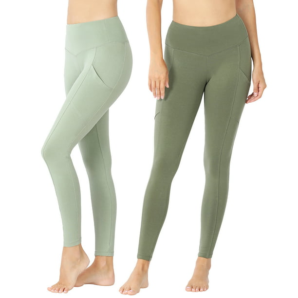 Zenana - Ladies Casual Stretch Active & Running Friendly Tight Leggings ...