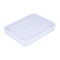 thumbnail image 4 of FUTUREORYY 1Pack Restaurant Owners Plastic Food Storage Boxes 35x25x4.5 Cm Rectangular for Meal Prep with Lids, 4 of 8
