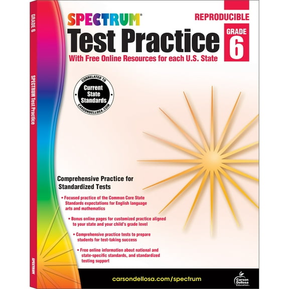 Spectrum Spectrum Test Practice, Grade 6: Volume 66, (Paperback)