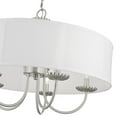 thumbnail image 7 of 42985-91-Livex Lighting-Brookdale - 5 Light Pendant In Transitional Style-16.5 Inches Tall and 23 Inches Wide-Brushed Nickel Finish    -Traditional, 7 of 7