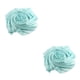 thumbnail image 3 of Qarigey Bufanda de mujer Estilo simple Elegante Pañuelo para el cuello Envoltura de cuello Hermoso Color sólido Bufandas para niñas para Azul claro 2Conjunto, 3 of 6
