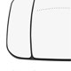 thumbnail image 1 of Rearview Mirror Glass with Heating Clear Visibility UV Resistance Fit for Qashqai J10 2006 to 2013 Right, 1 of 3