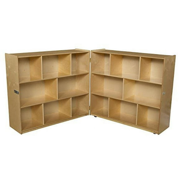 Wood Designs 14718 Folding Storage, 43-5/8" High, X-Deep