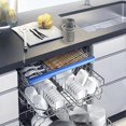 thumbnail image 3 of 2 Part Dishwasher Mesh Filter Set Grey PP For Dishwasher 427903 170740 Series Replacement for Dishw, 3 of 5